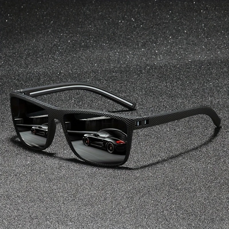 Fashion Vintage Square Cycling - Fishing Sunglasses Polarized ulasan dan harga