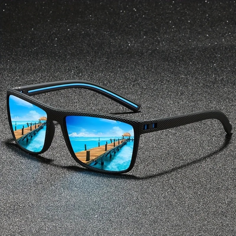 Fashion Vintage Square Cycling - Fishing Sunglasses Polarized ulasan dan harga