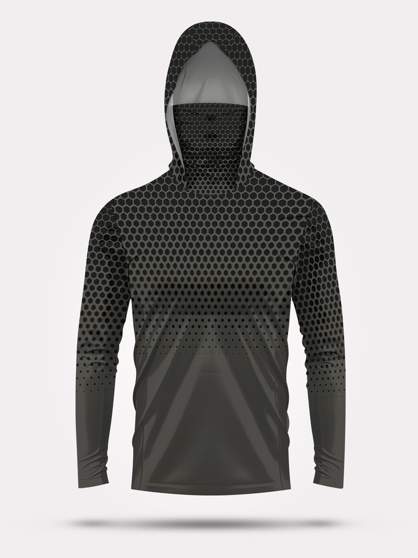 Men Summer Fishing Hoodie With - Fishing Mask Sun Protection ulasan dan harga