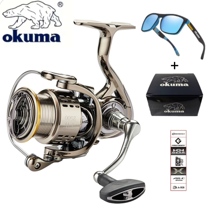 Original OKUMA All Metal Fishi - Kastking Reel Zephyr ulasan dan harga