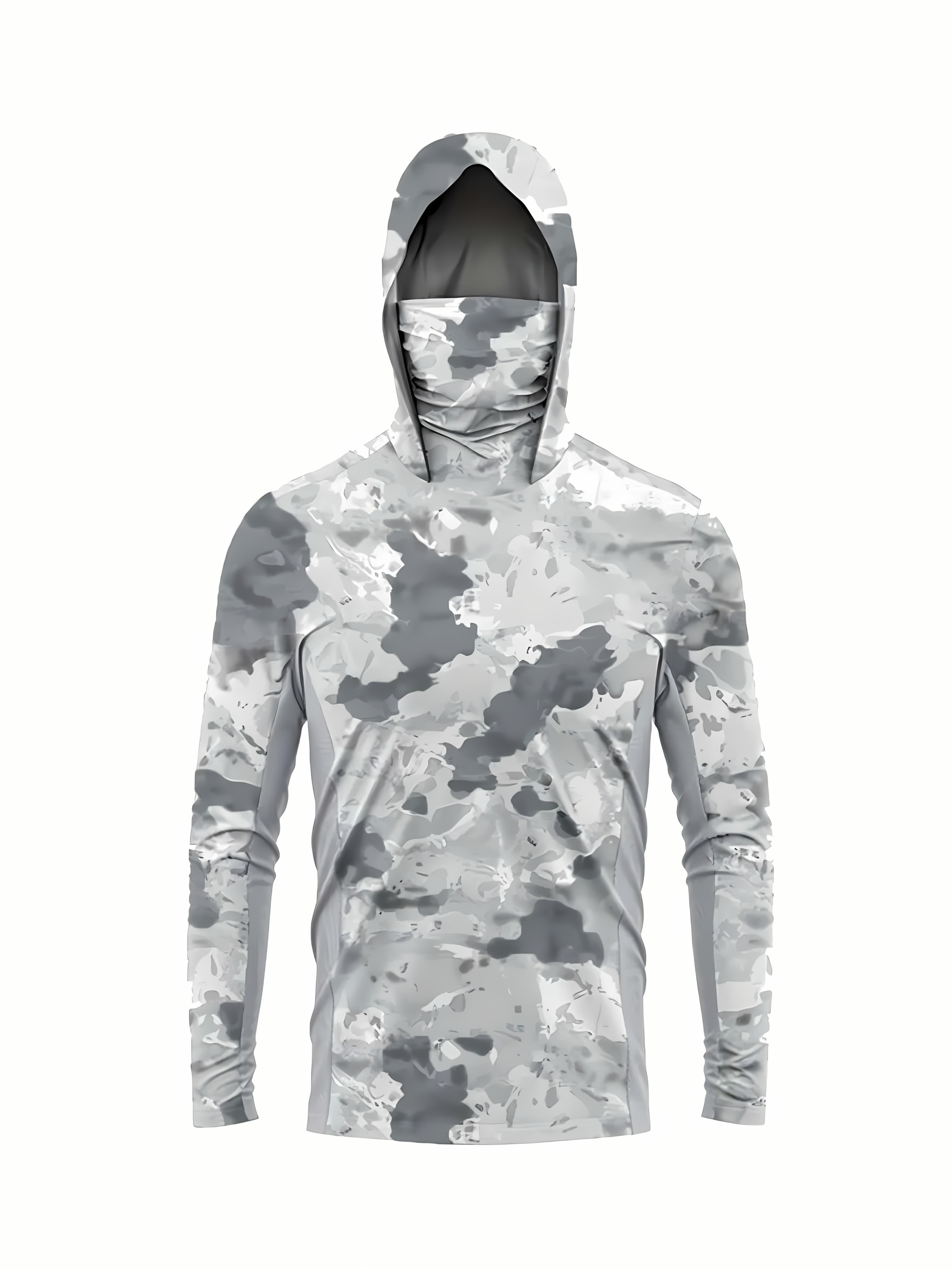New Men's and Women's Hooded M - Fishing Mask Sun Protection ulasan dan harga