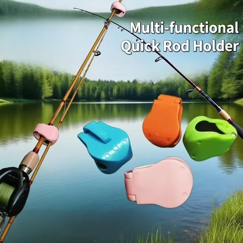 2/4pcs Fishing Rod Holder Fixe - Fishing Belt ulasan dan harga
